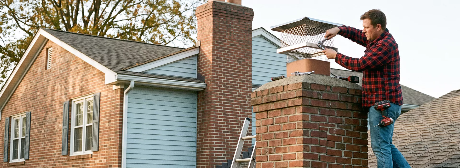 Chimney Spark Arrestor Installation in Upper Darby