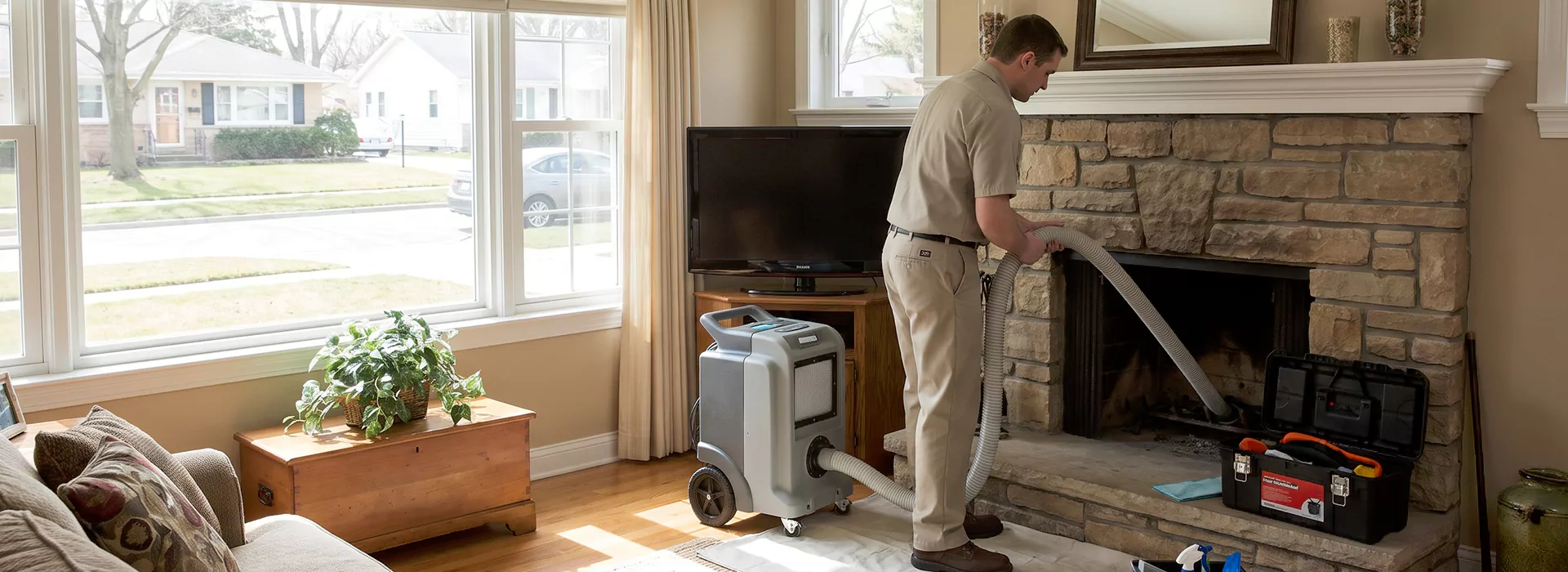 Fireplace Smell Removal in Upper Darby, PA