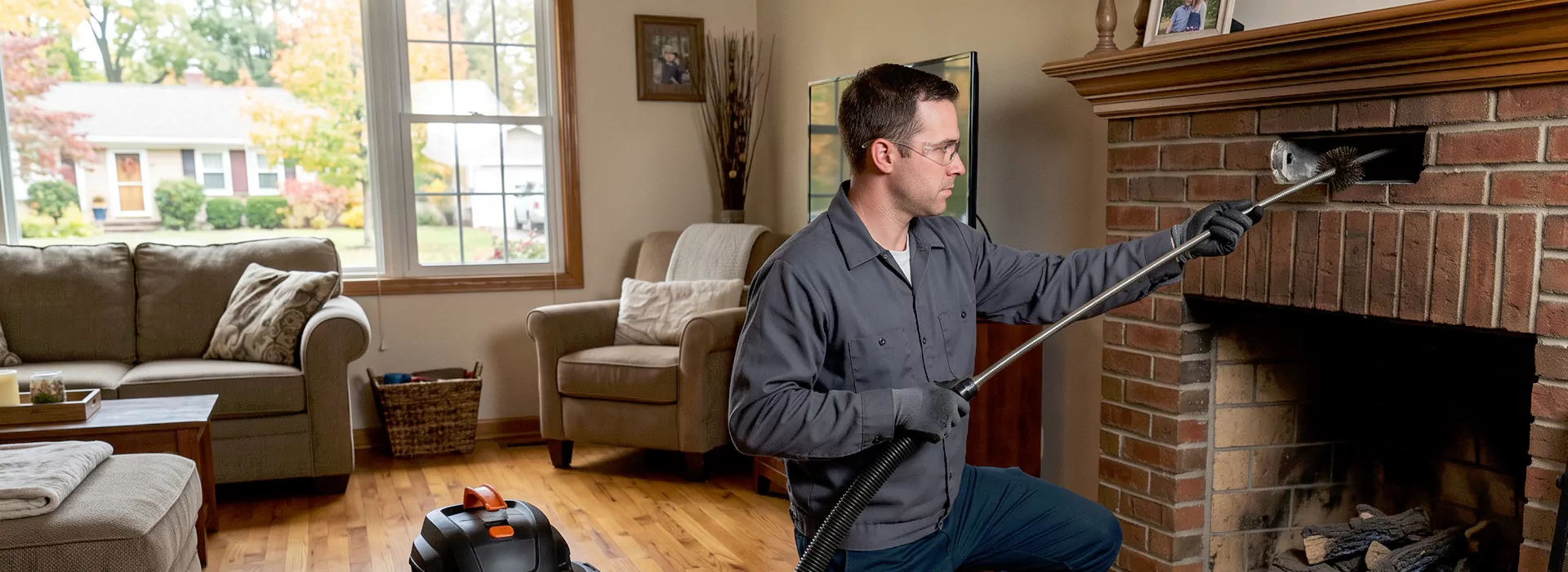 Fireplace Vent Cleaning in Upper Darby, PA