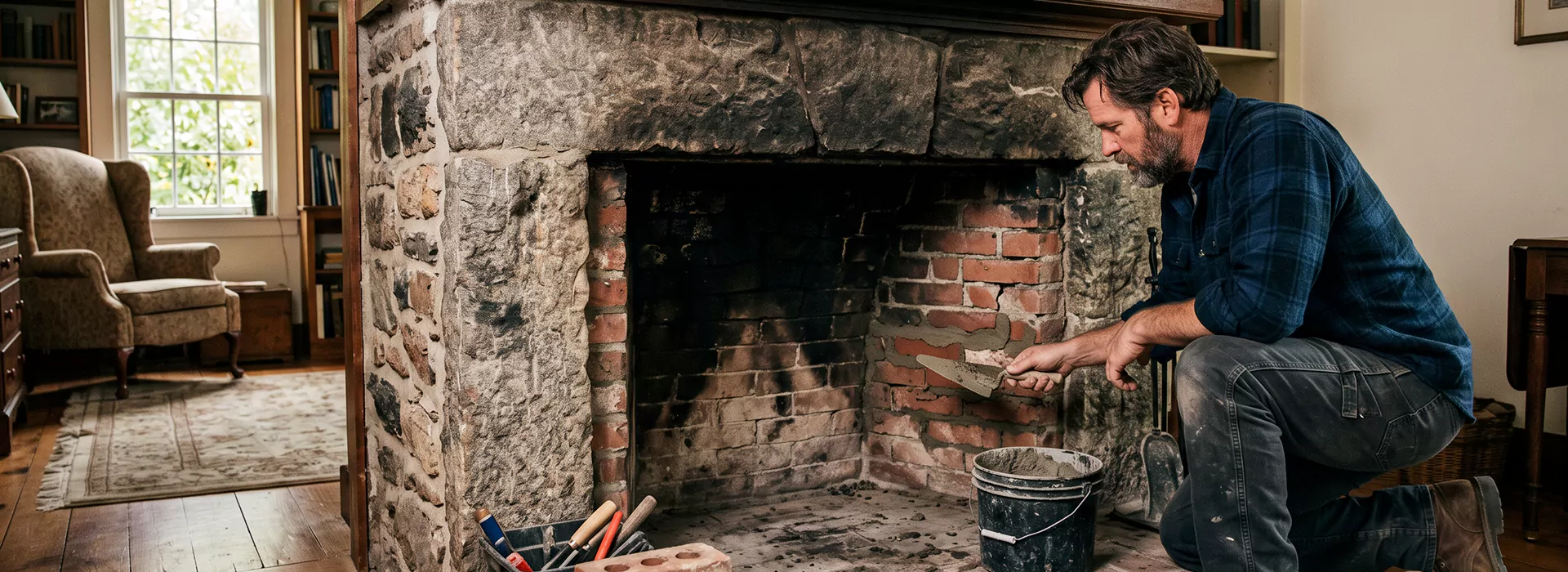 Old Fireplace Repair Upper Darby, PA