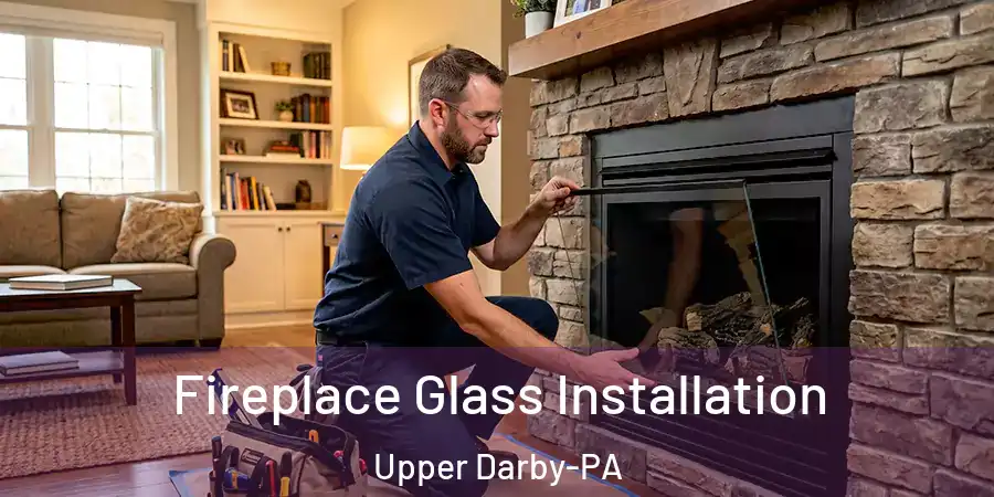 Fireplace Glass Installation Upper Darby-PA