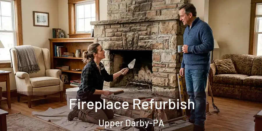  Fireplace Refurbish Upper Darby-PA