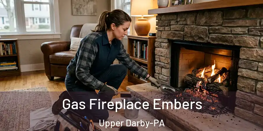 Gas Fireplace Embers Upper Darby-PA