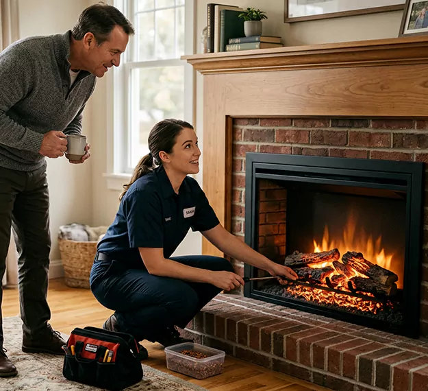 Certified Electric Fireplace Embers Company: Your Local Ember Media Source in Upper Darby, PA