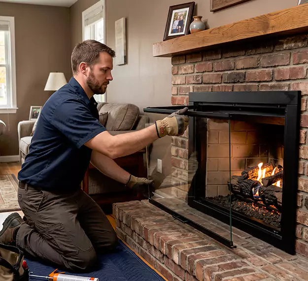 Certified Fireplace Glass Installation Company: Your Local Fireplace Glass Door Installer in Upper Darby, PA