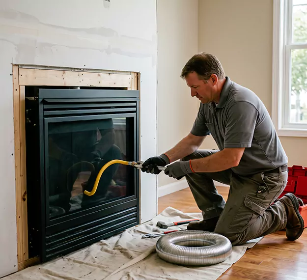Certified Gas Fireplace Installation Company: Your Local Gas Fireplace Installation Contractors in Upper Darby, PA