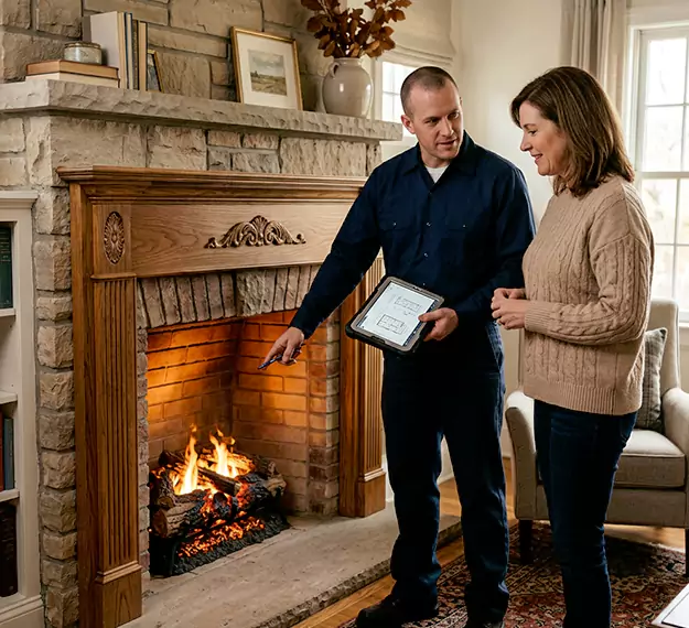 Why Upper Darby Homeowners Choose Our Electric Fireplace Logs Team?