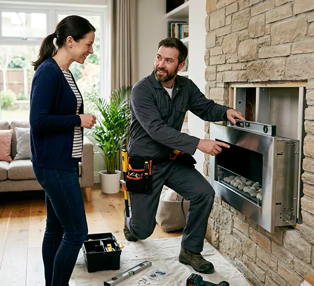 Why Upper Darby Homeowners Choose Our Ethanol Fireplace Installation Team?