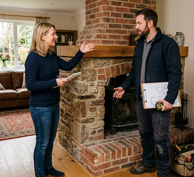 Why Upper Darby, PA Homeowners Choose Our Fireplace Contractors?
