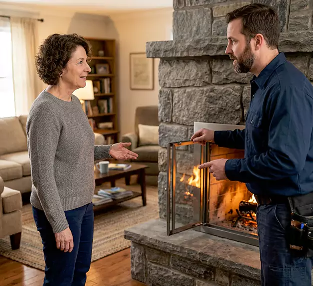 Why Homeowners Choose Our Fireplace Door Installation Team in Upper Darby, PA?
