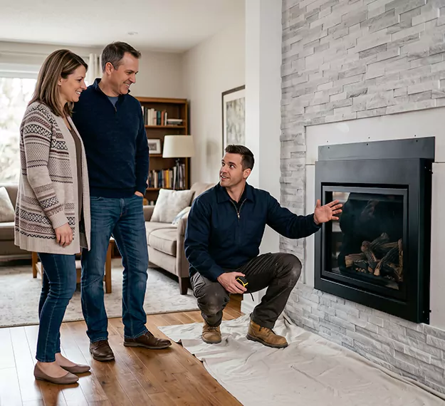 Why Upper Darby Homeowners Choose Our Fireplace Insert Installation Team?