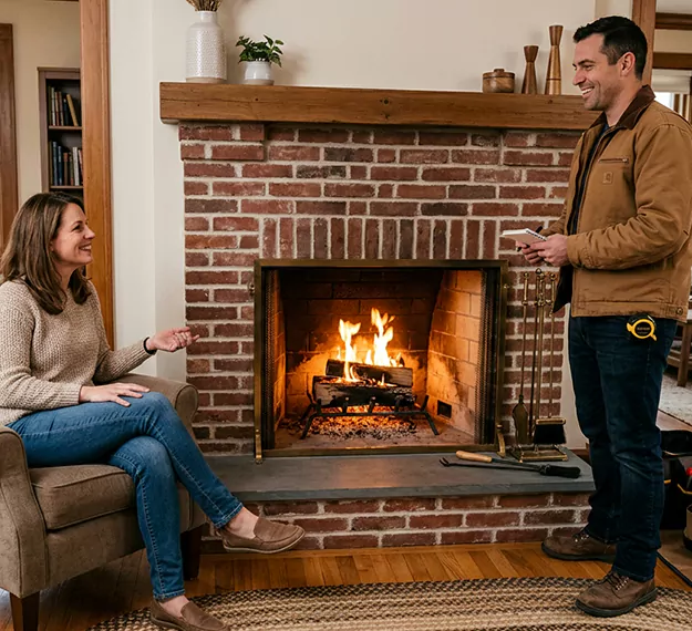Why Upper Darby Homeowners Choose Our Fireplace Refurbish Team?