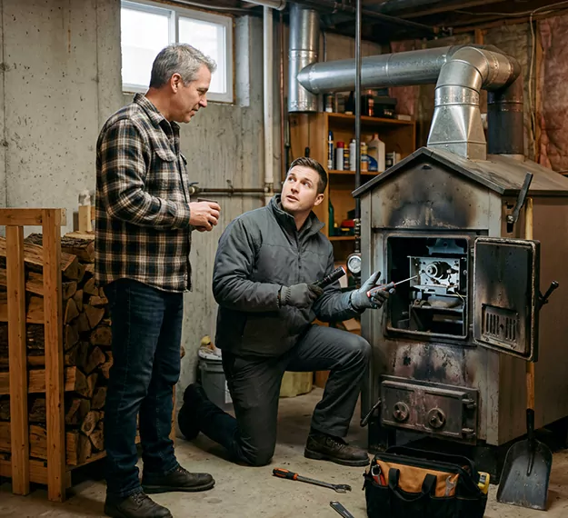 Why Upper Darby, PA Homeowners Choose Our Wood Furnace Repair Team?