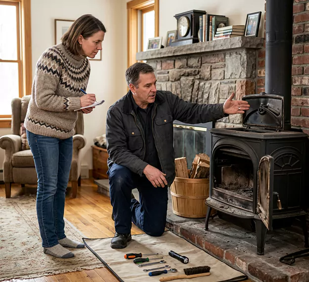 Why Upper Darby Homeowners Choose Our Wood Stove Repair Team?
