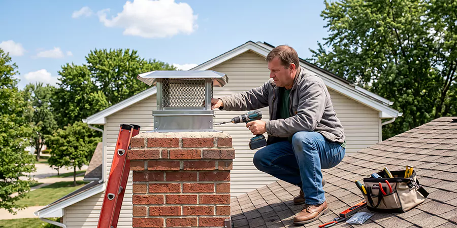 Chimney Top Cover Installation Upper Darby