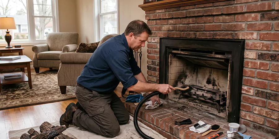Gas Fireplace Restoration Upper Darby