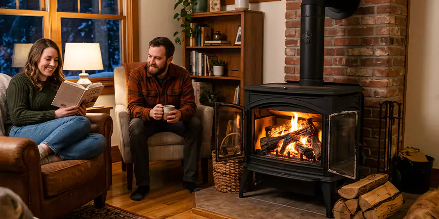Faux and Fake Wood Burning Stove Logs Upper Darby