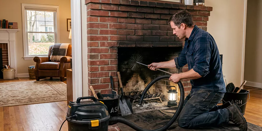 Professional Fireplace Cleaning Upper Darby