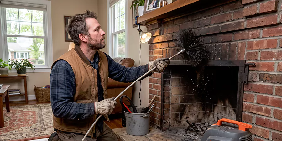 Fireplace Cleaning and Inspection Upper Darby