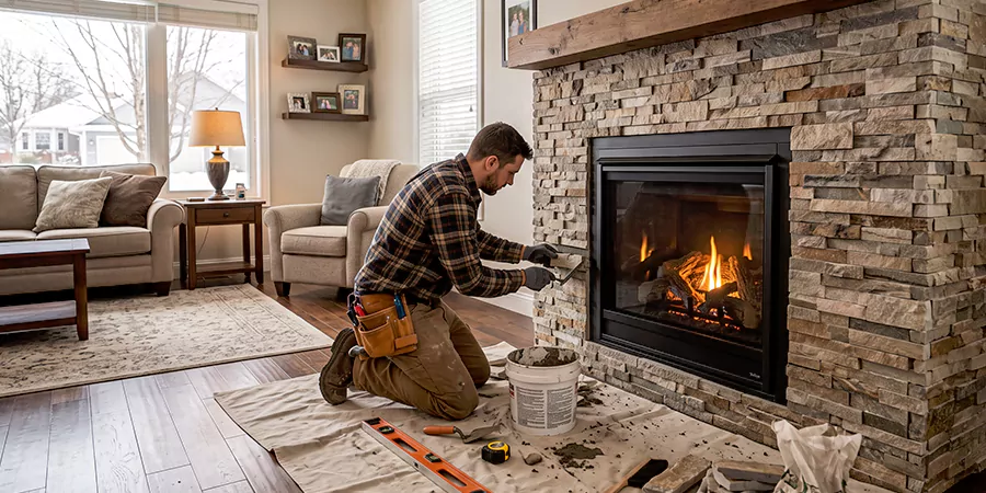 Chimney and Fireplace Restoration Upper Darby