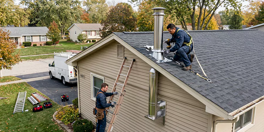 Installing a Pellet Stove in a Corner or Mobile Home Upper Darby