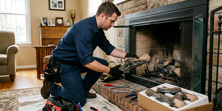 Ventless Gas Log Replacement Upper Darby