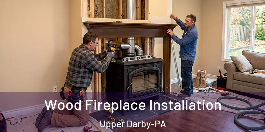 Wood Fireplace Installation Upper Darby-PA